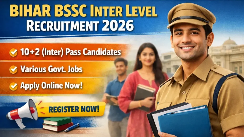 Bihar BSSC Inter Level Recruitment 2026