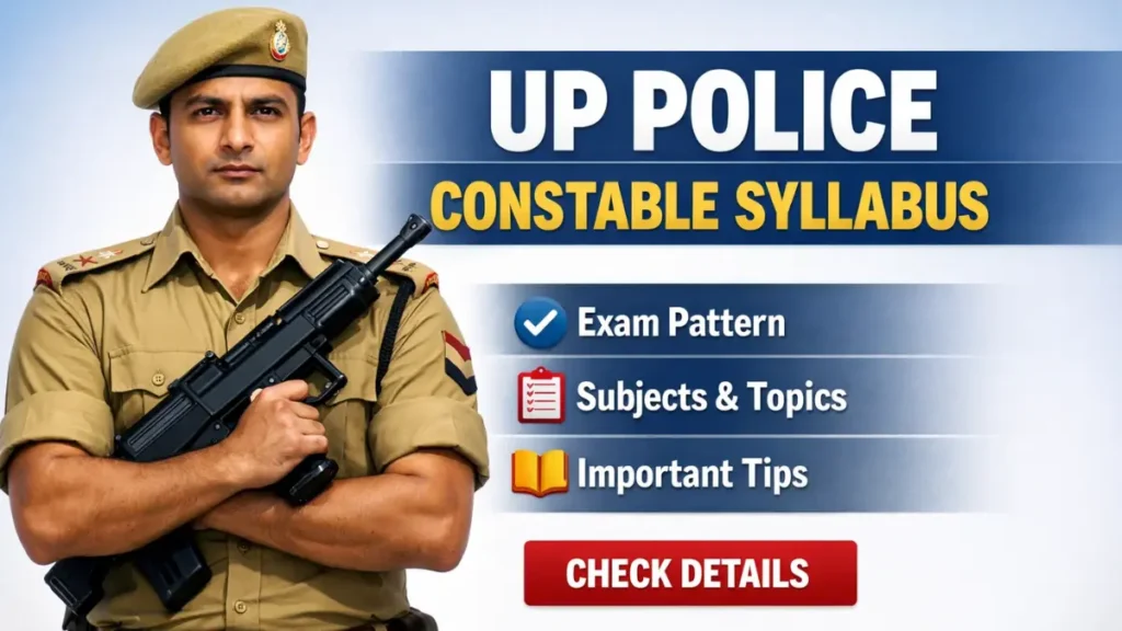 UP Police Constable Syllabus