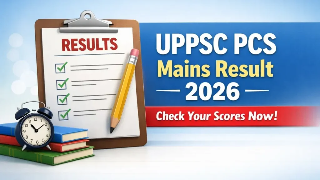 UPPSC PCS Mains Result 2026
