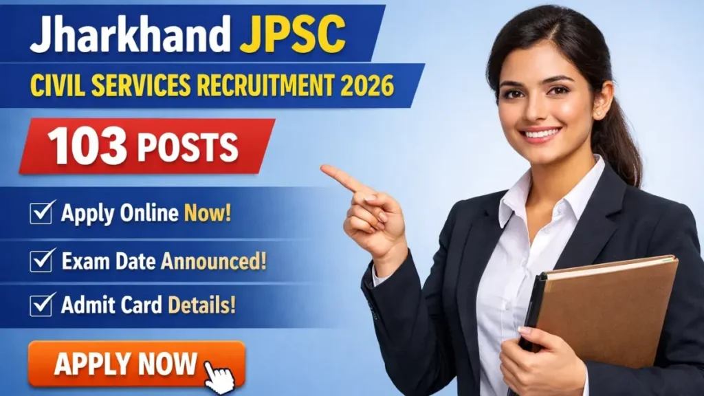 JPSC Civil Services Recruitment 2026